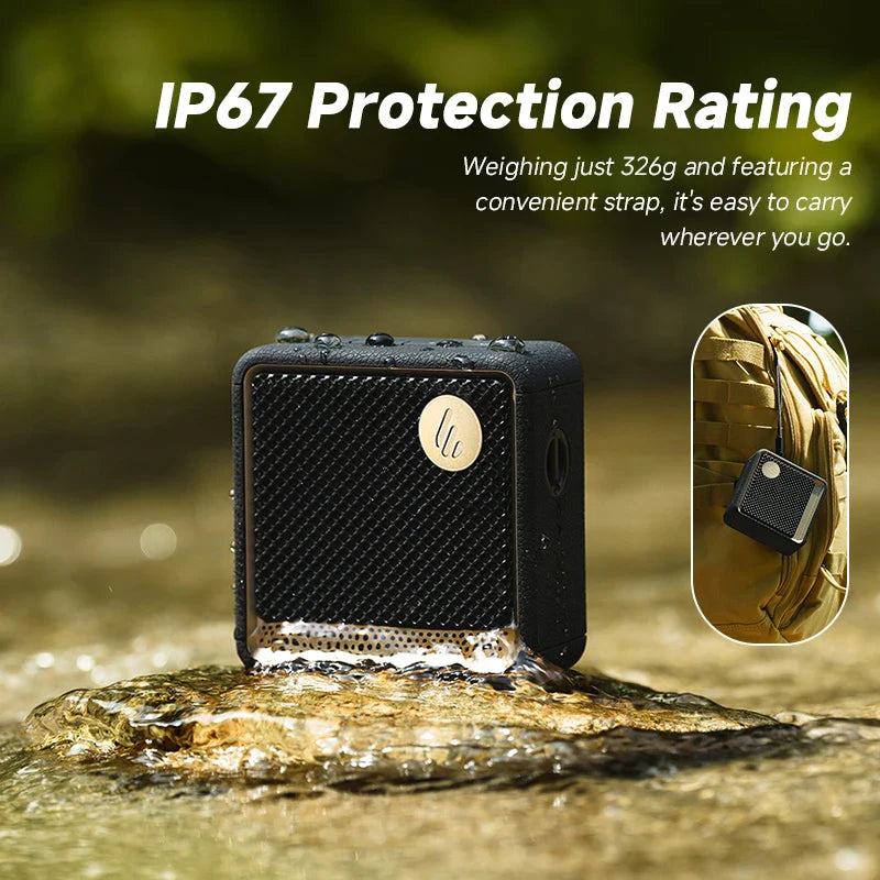 Bluetooth Speaker 5-Hour Playtime(Black