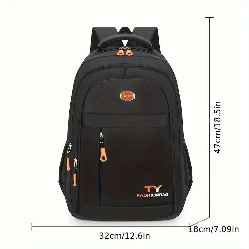Waterproof Laptop Backpack Orange