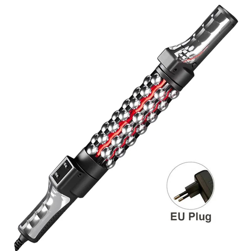 Relaxed 360° Red Light Heated Massage Roller Grey