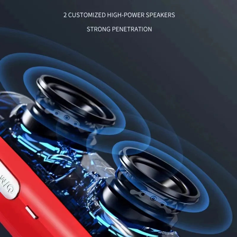 Bluetooth Speaker Mini Subwoofer Red
