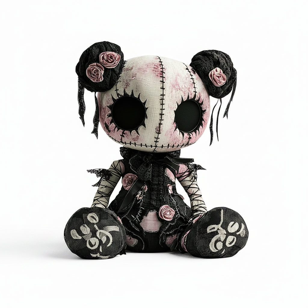 Gothic Horror Doll Wall Art Decor