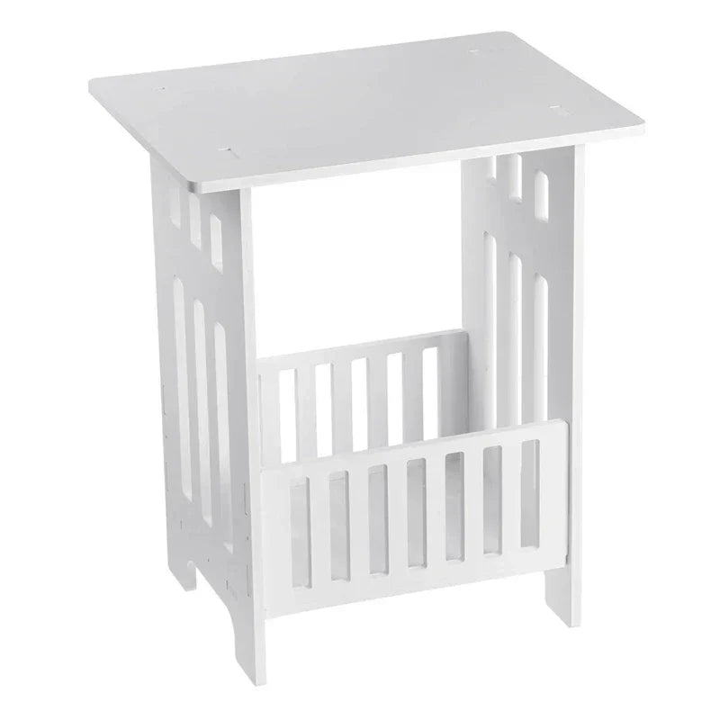 Compact and Chic: Nordic Modern Mini Bedside Table with Storage