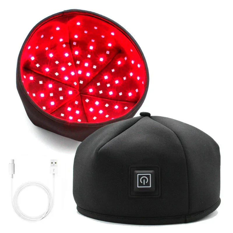 LED Light Scalp Care Cap with Red & Near-Infrared Light