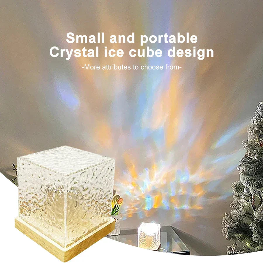 16 Colors Water Ripple Projector Night Light