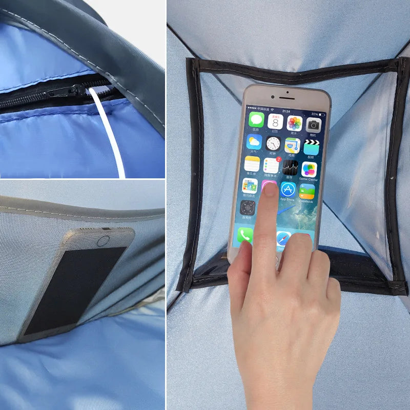 Automatic Quick-Opening Beach Sunshade