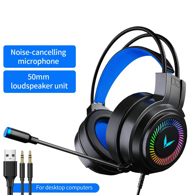 Virtual Surround Gaming Headset Black