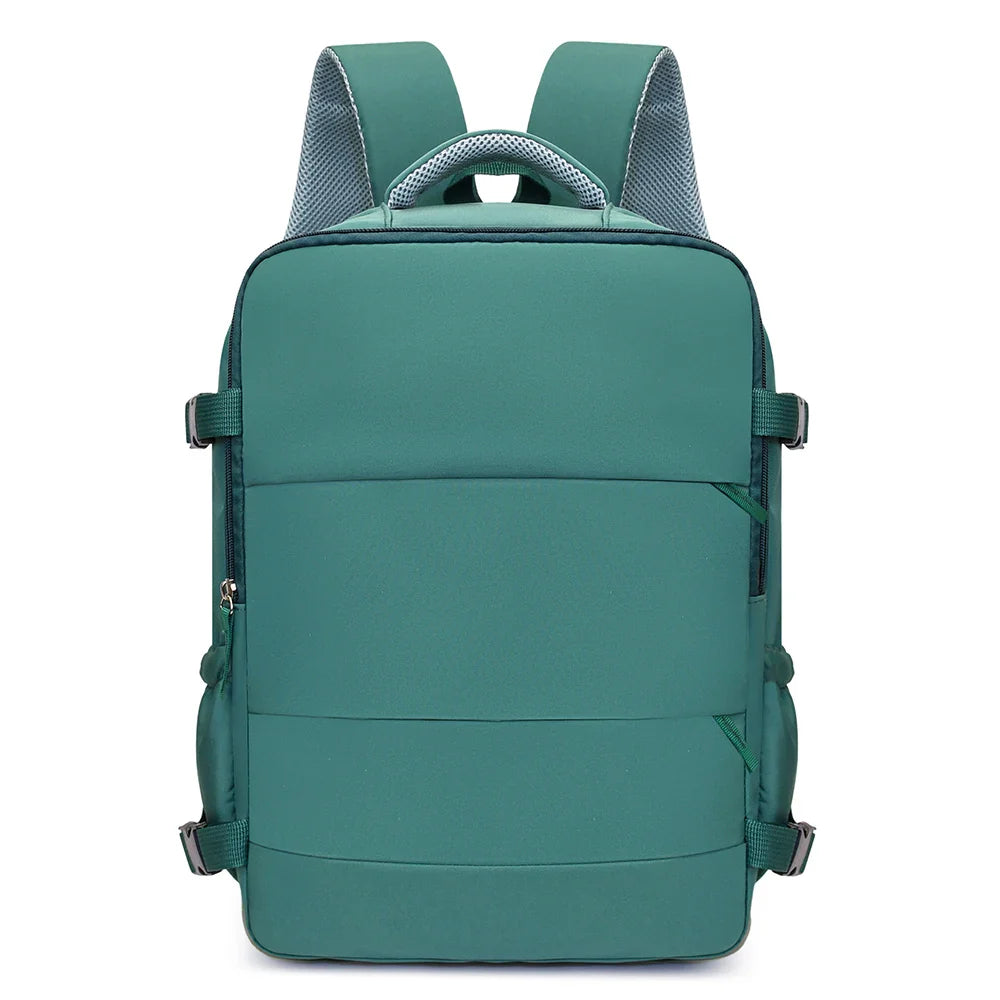 Travel Boarding Laptop Backpack Green