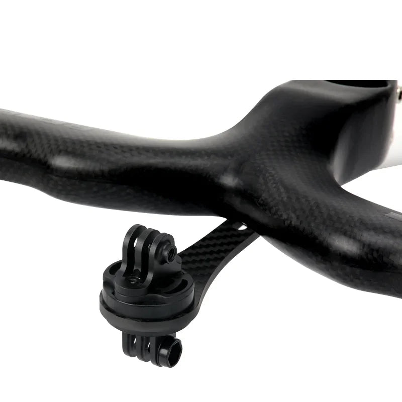 Bicycle Computer & Action Camera Mount – Bike Handlebar Bracket for Cycling Computer, Headlight & Camera