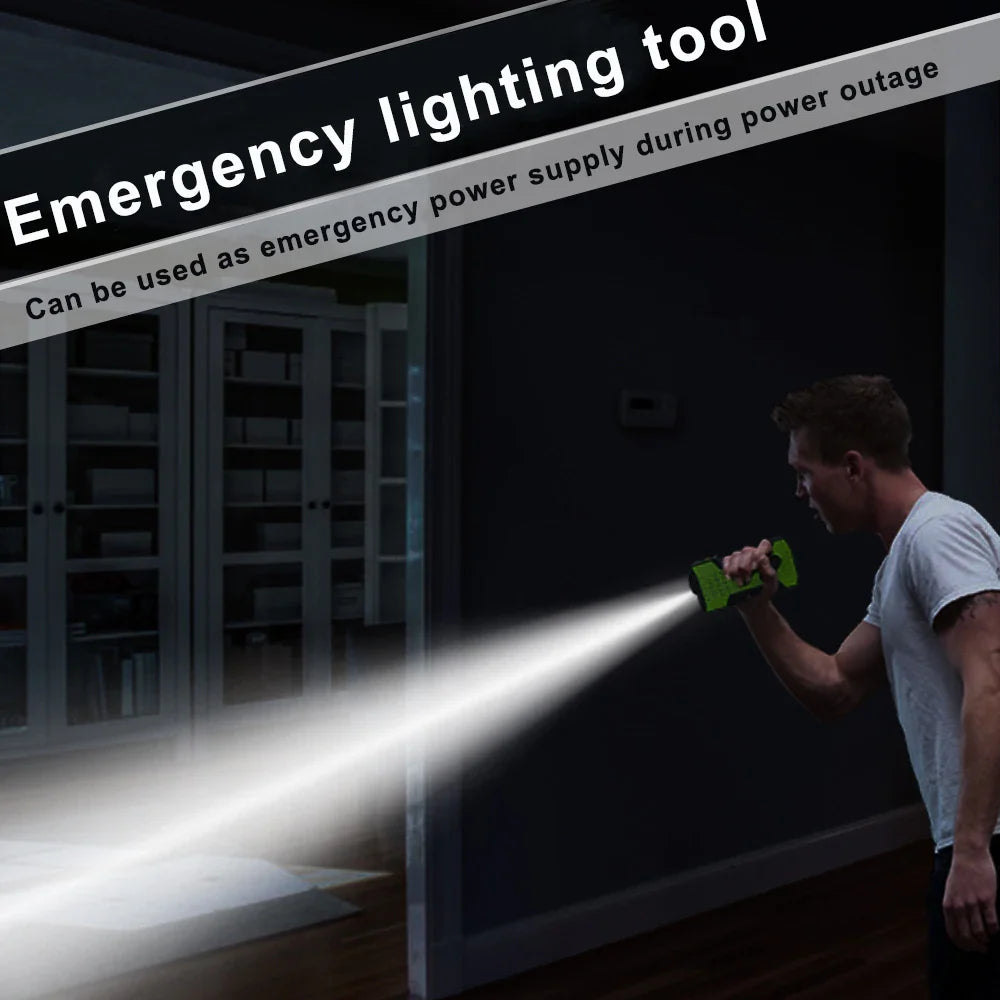 Emergency Radio with Power Bank Green