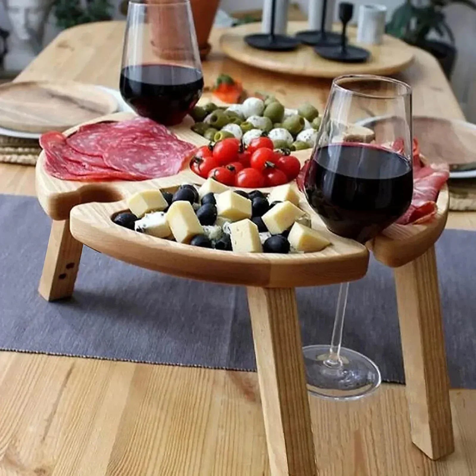 Wooden Outdoor Folding Picnic Table