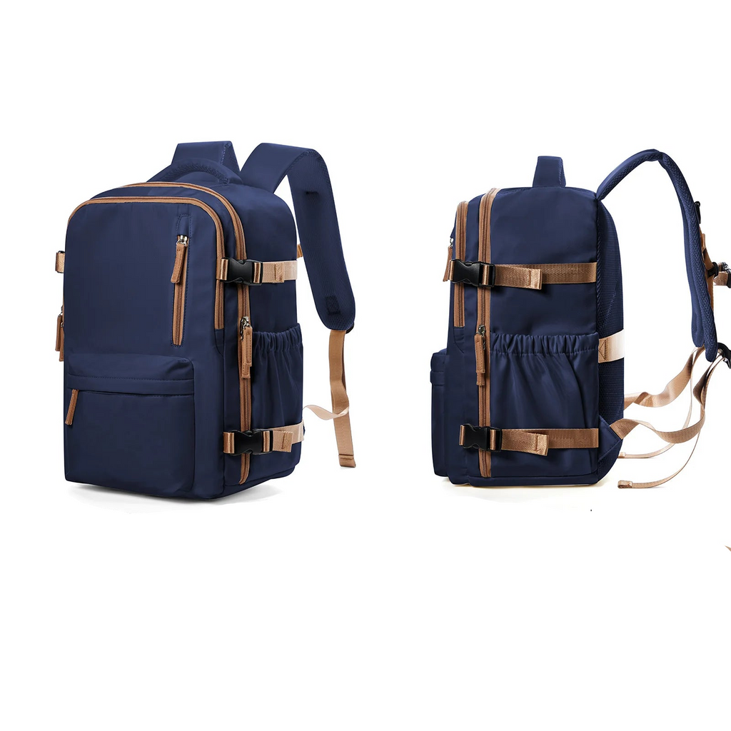 Waterproof Travel Laptop Backpack Blue