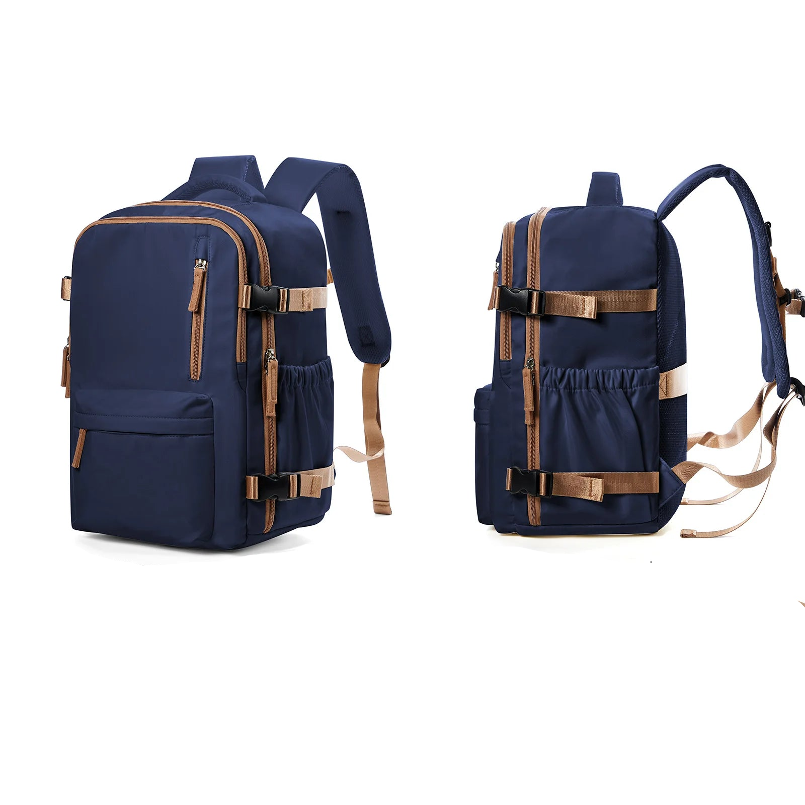 Waterproof Travel Laptop Backpack Blue