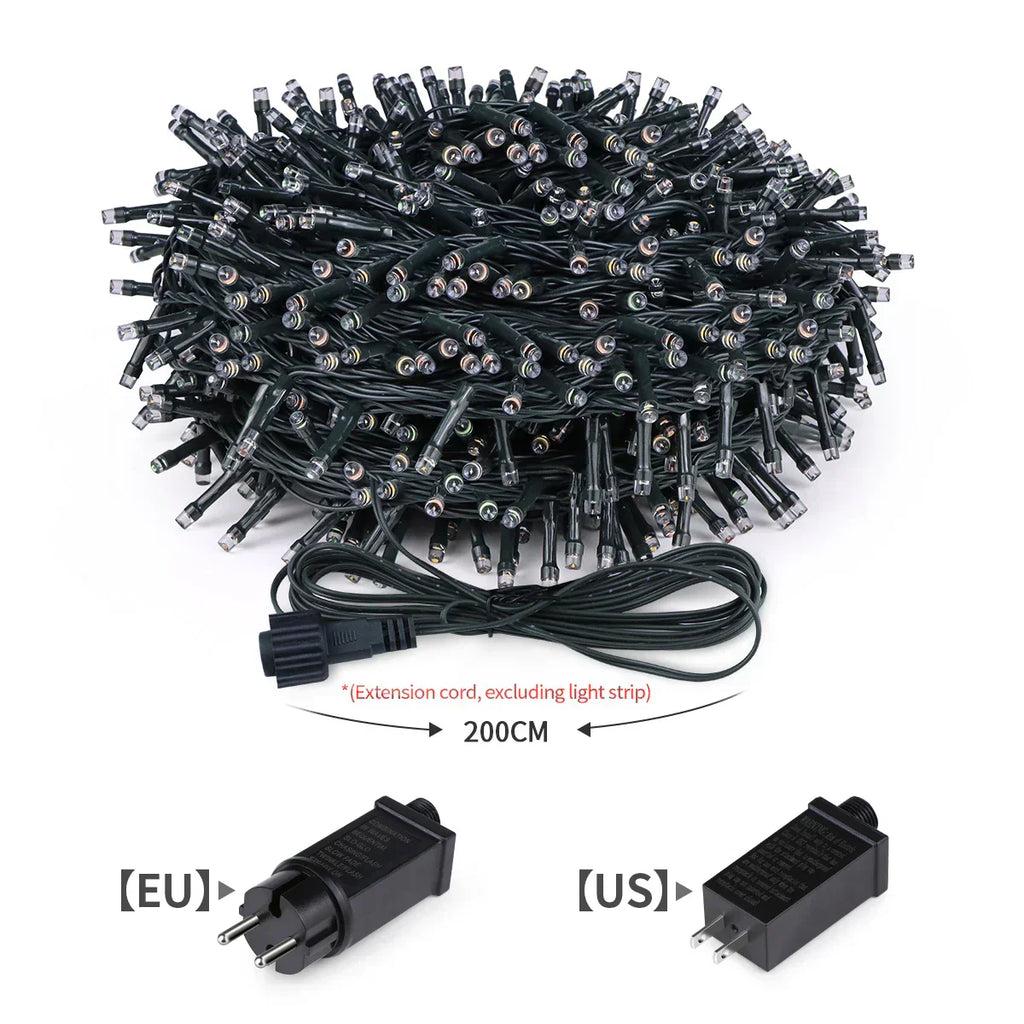 100M 24V LED Fairy Garland String Lights | Waterproof, Ultra-Bright Star LEDs