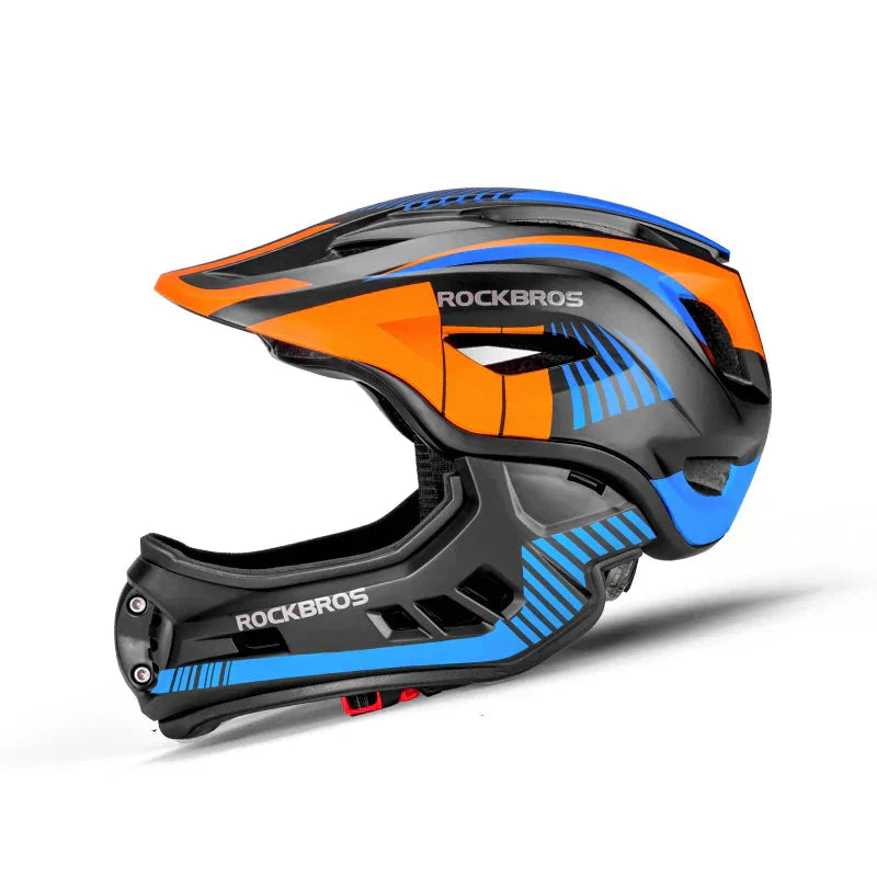 TT-32SOBL Youth Bicycle Safety Helmet 54–58cm Orange