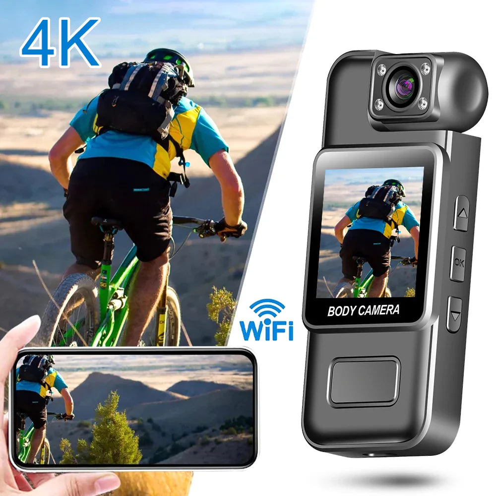 WiFi Mini Body Camera Black