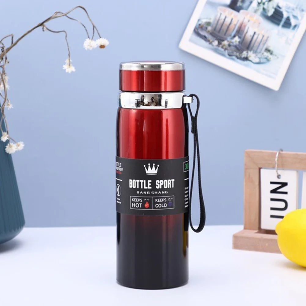 1L Thermal Water Bottle Red