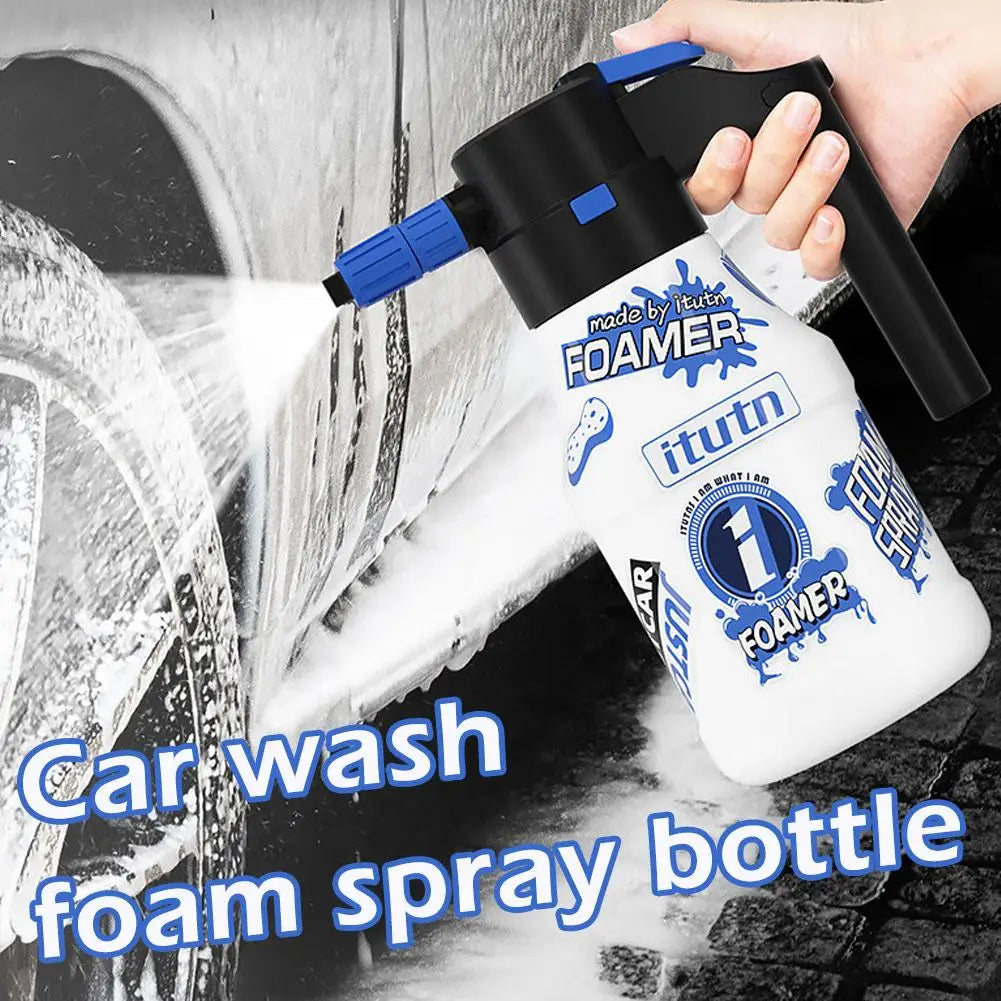 1.5L Electric Foam Sprayer: Effortless Foam Blasting for Cars and Home