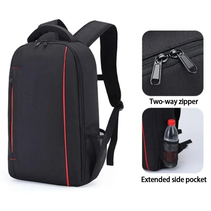 Professional Waterproof Camera Backpack Red