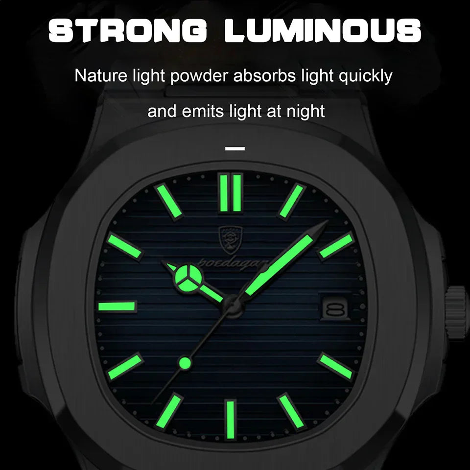 Luxury Watch Business Waterproof Male