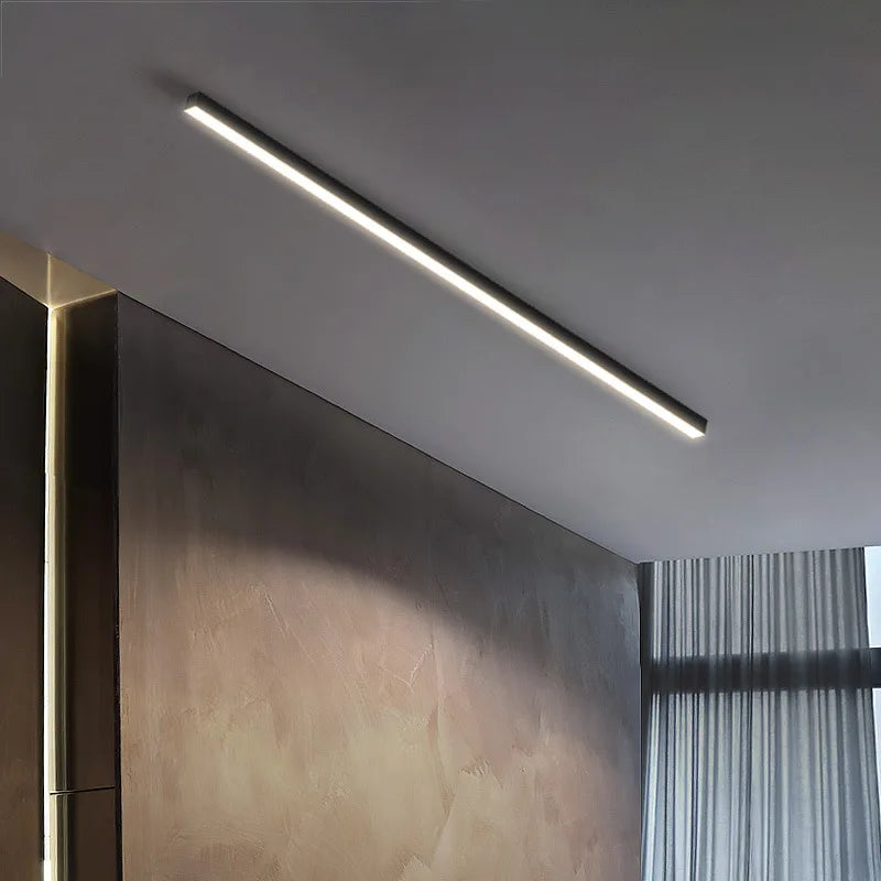 Modern Minimalist Narrow Long Balcony Ceiling Light for Bedroom