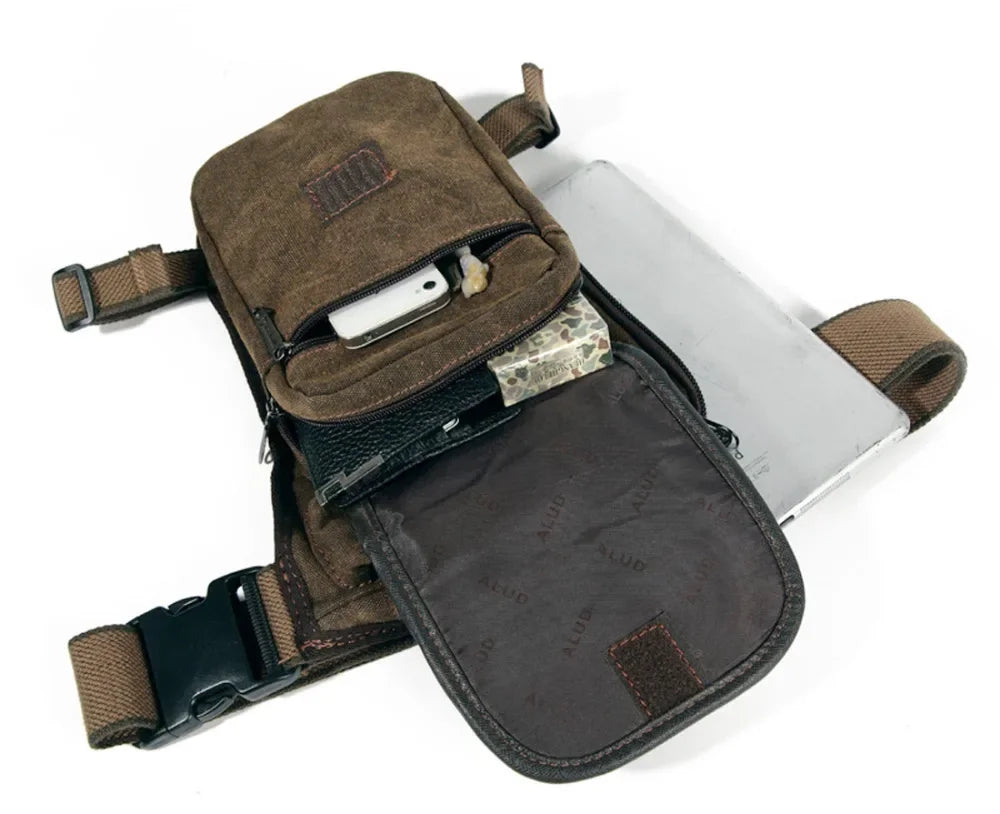Canvas Drop Leg Utility Bag