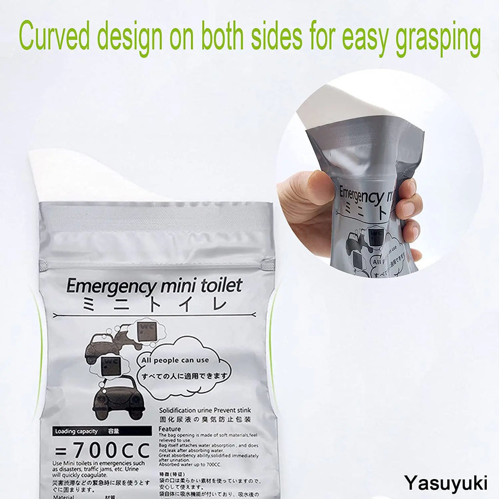 4PCS Outdoor Emergency Urine Bag