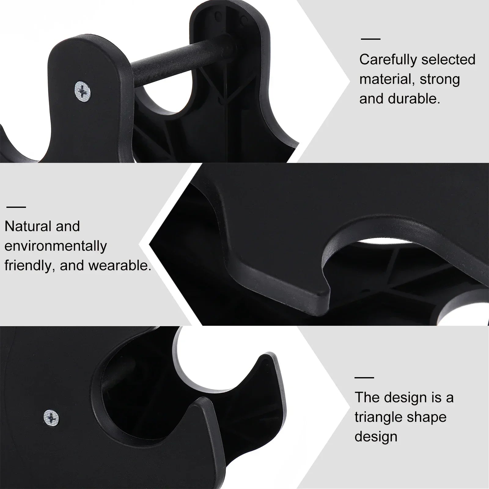 Triangle Fitness Rack - Dumbbell & Kettlebell Storage Stand