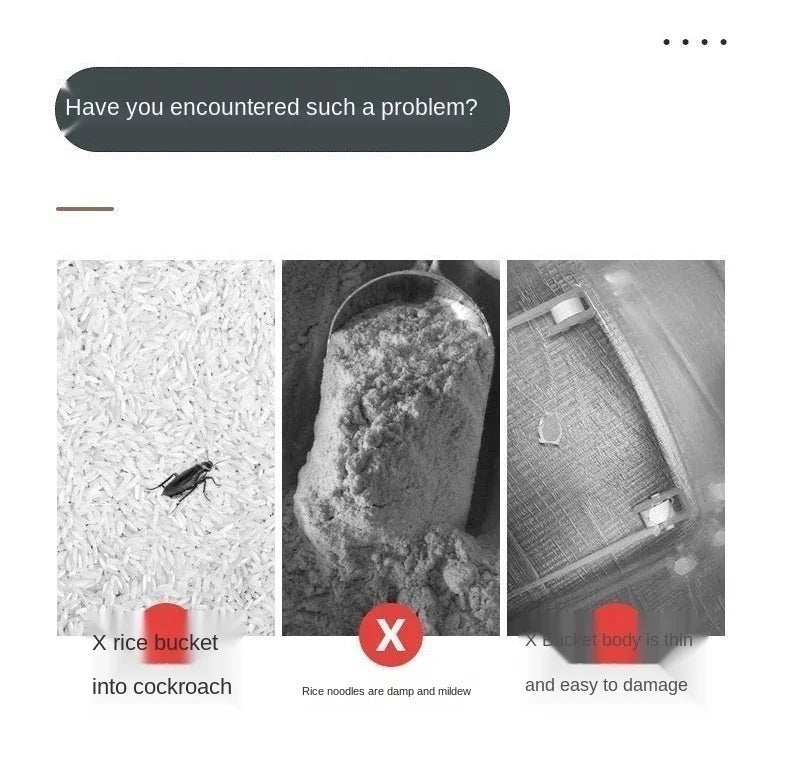 Nano-Sealed Kitchen Container: Fresh, Pest-Proof Storage