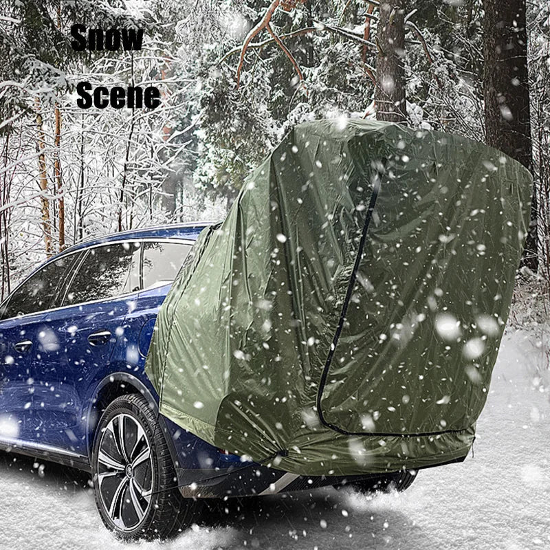 Outdoor Car Rear Tent with Canopy