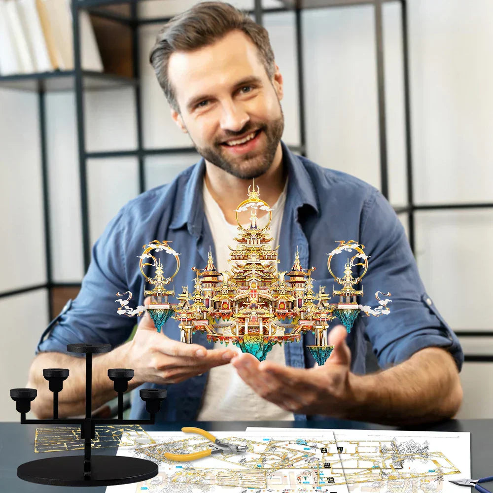 3D Metal Puzzle Lingxiao Palace