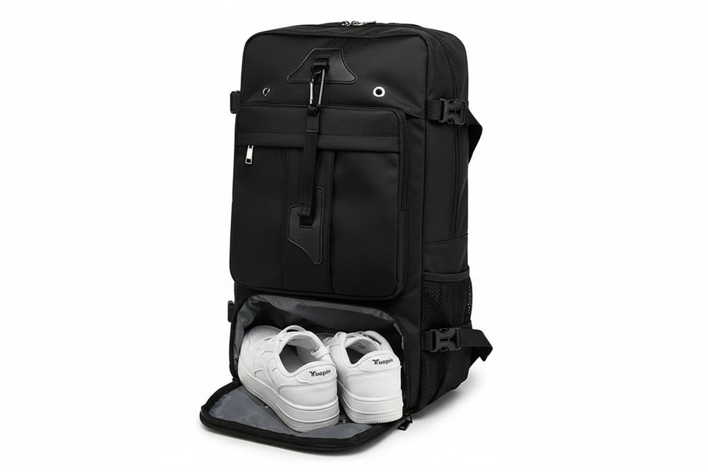 55L Waterproof Travel Backpack with Laptop Compartment
