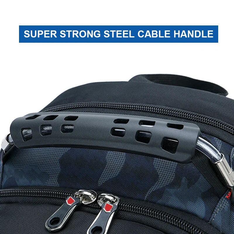 Waterproof Anti-Theft 17-Inch Laptop Travel Backpack