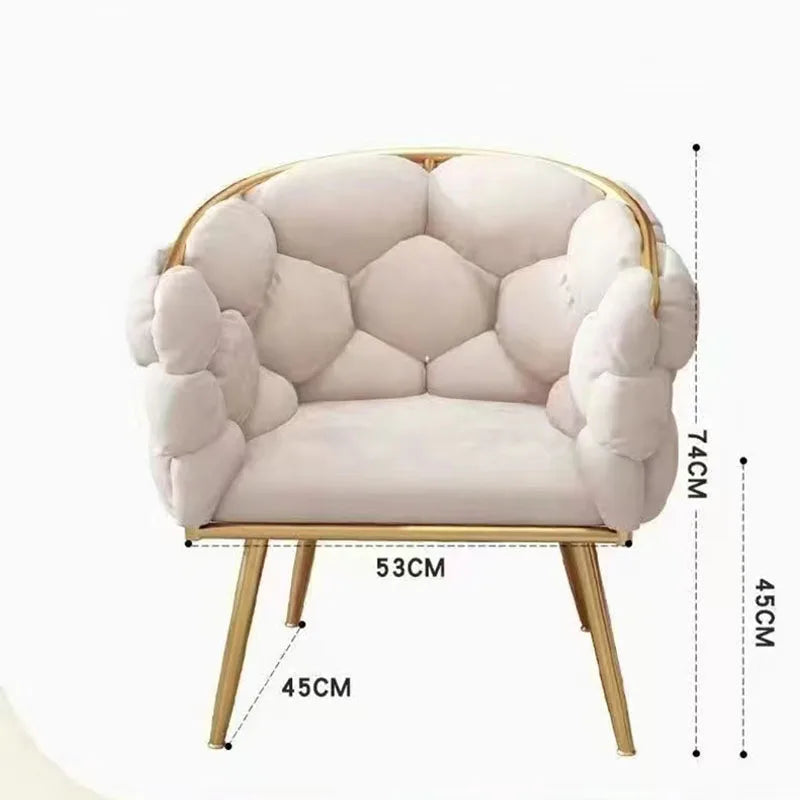 Modern Nordic White Dining Chair