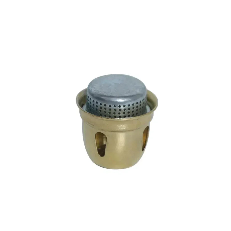 Camping  Silent Camping Cap Stove Head Silver