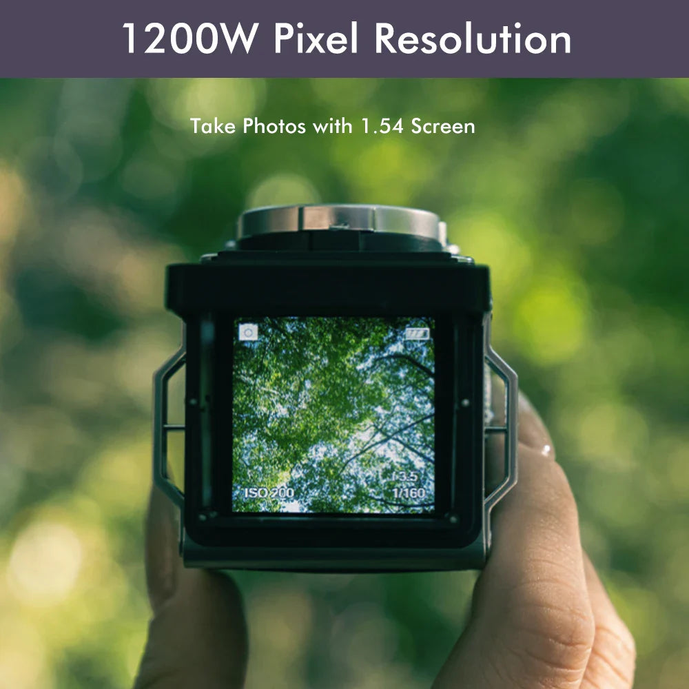 Mini Retro Digital Camera Black