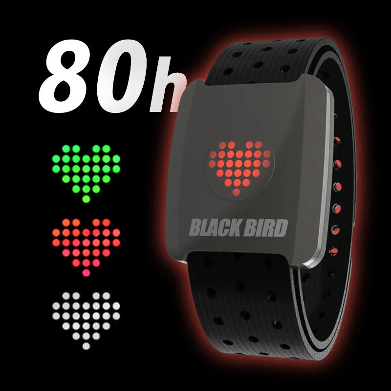 Heart Rate Monitor Arm Strap Sensor Grey