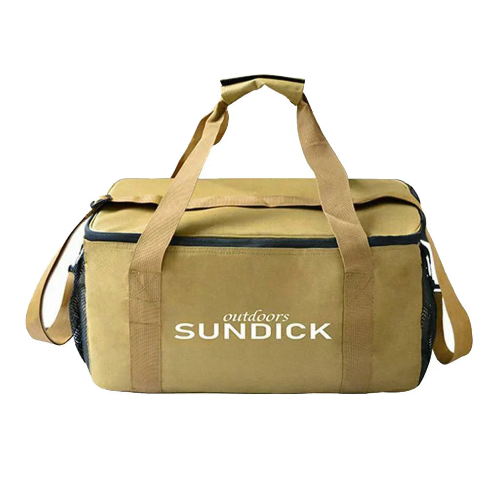 Outdoor Waterproof Picnic Bag Storage Organizer Khaki