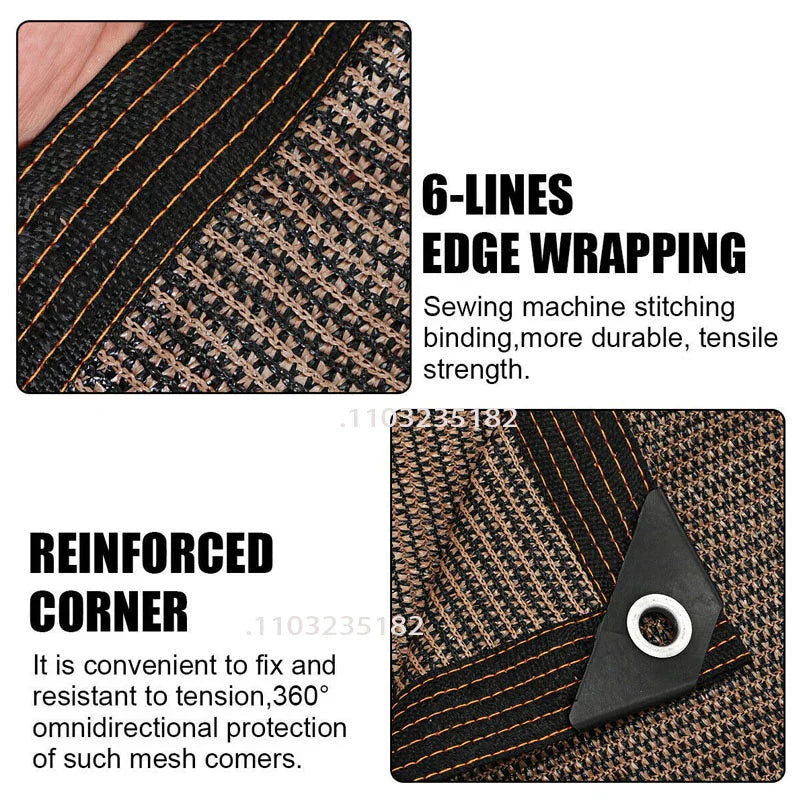 Outdoor HDPE Sunshade Umbrellas for Gardens