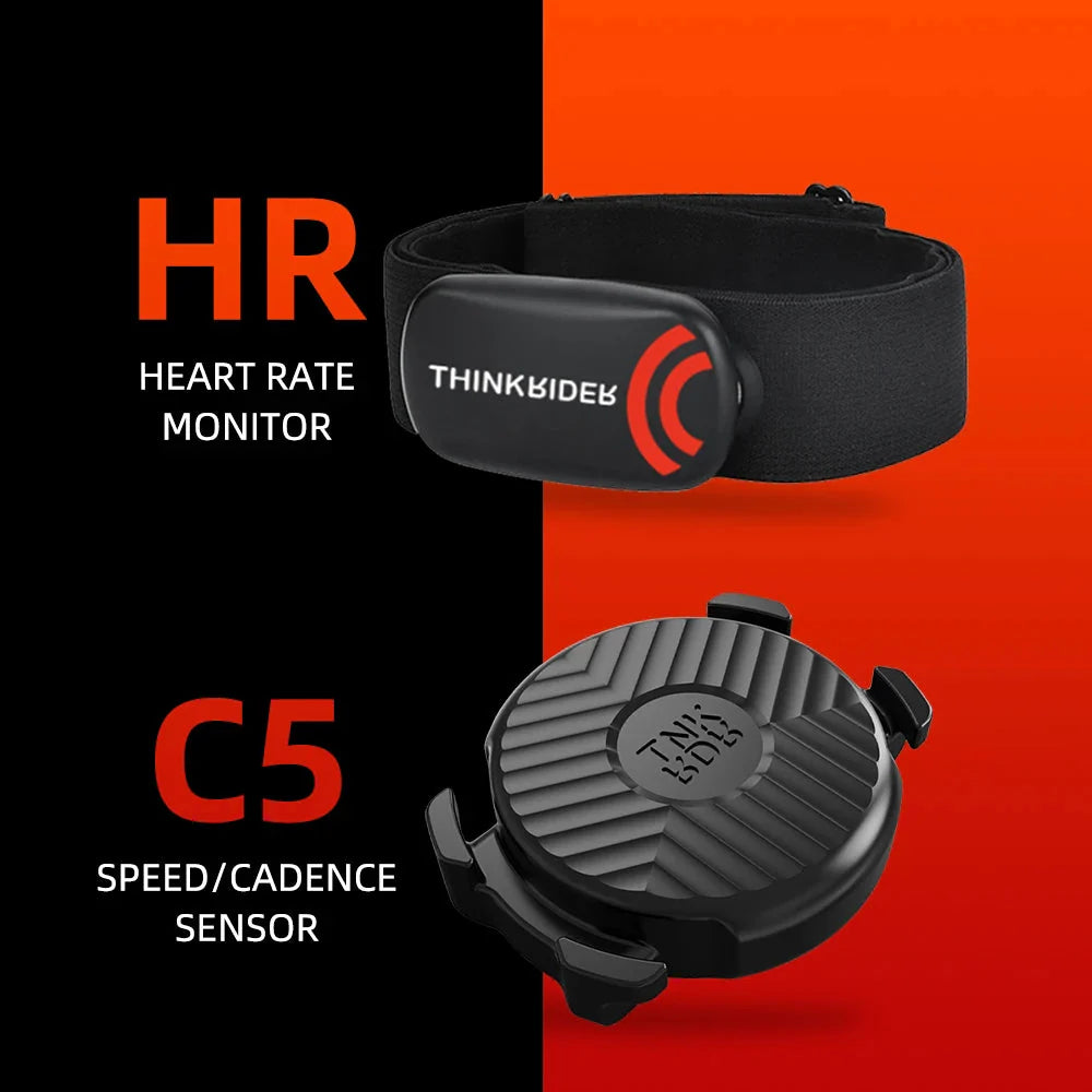 C5 ANT+ Speed Cadence Dual Sensor Black