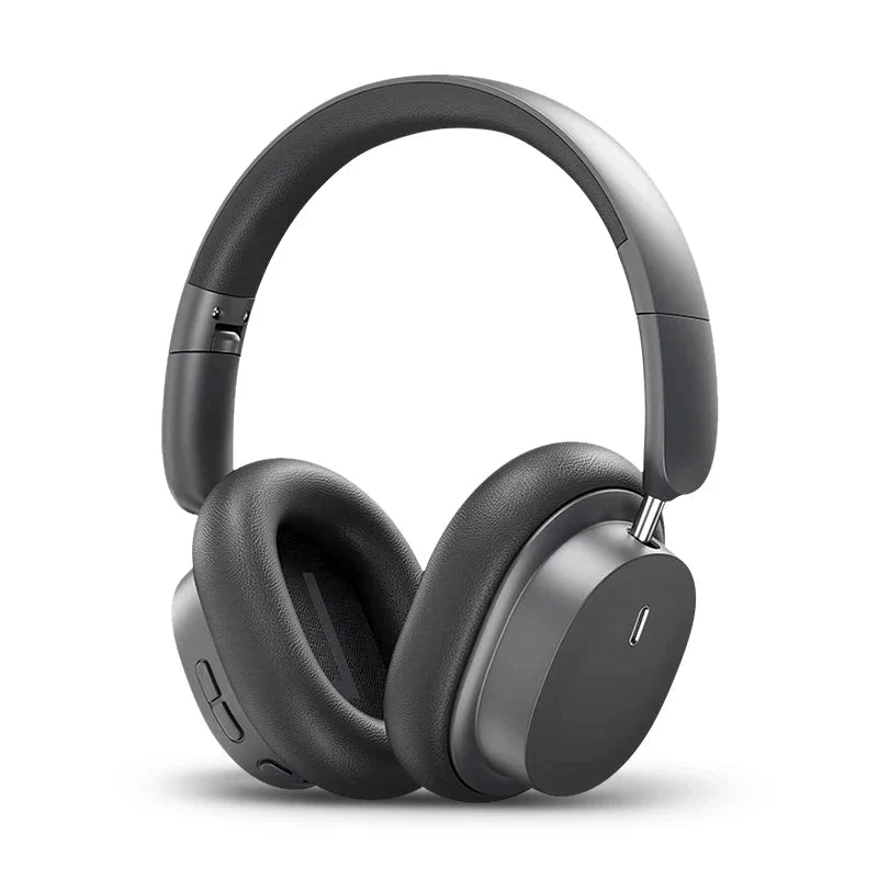 Wireless Over-Ear Headphones 3D Spatial Audio Gray