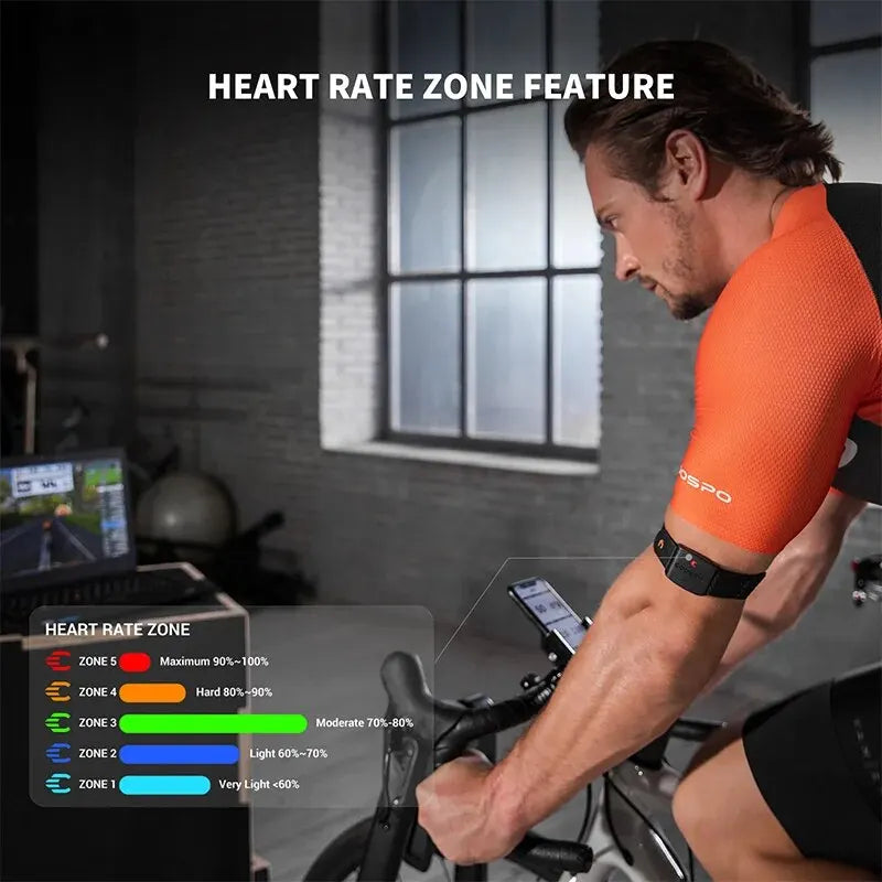 Armband Heart Rate Monitor Black