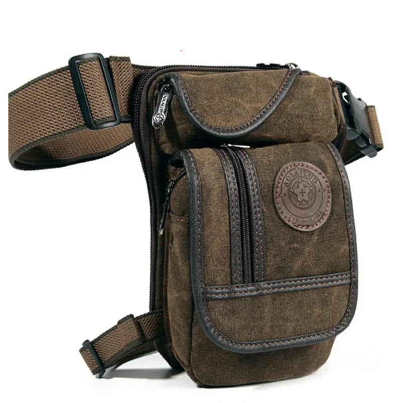 Canvas Drop Leg Utility Bag