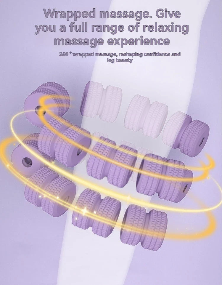 Relax Ring Clamp Leg Massager Purple