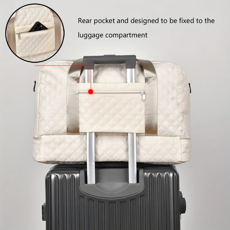 Luggage Bag Nylon Travel Large Sports Weekender
