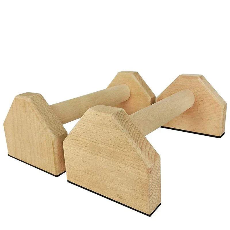 Push-up Stand Wood Pushup Bars Exercise