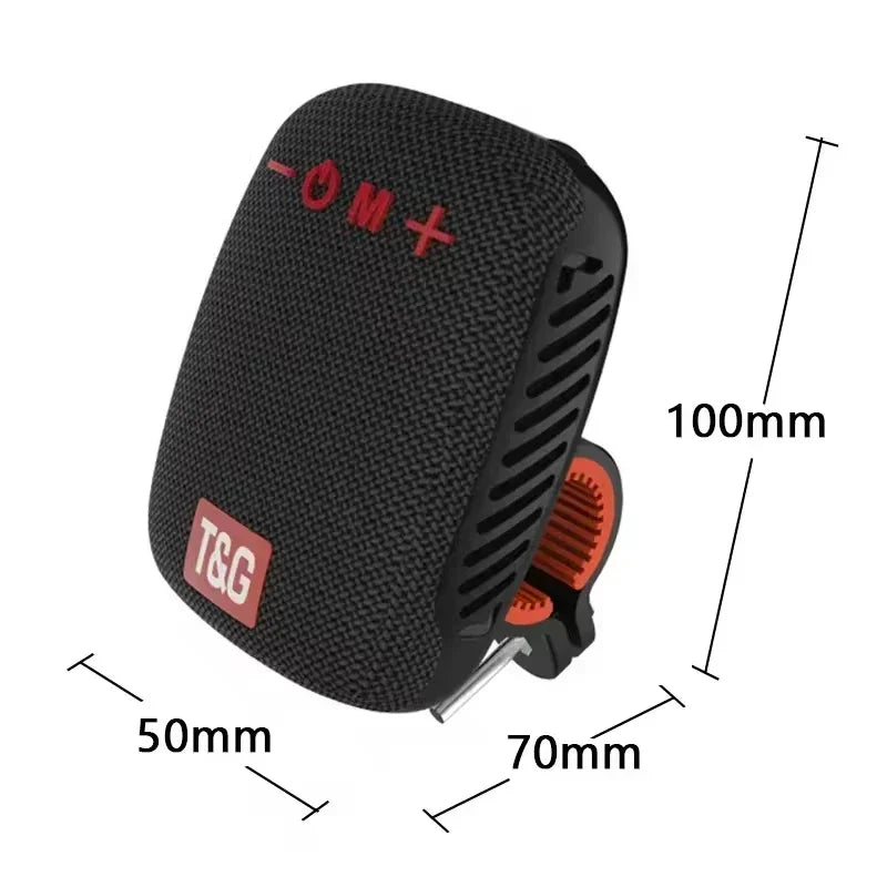 Bicycle Portable Bluetooth Speaker Black