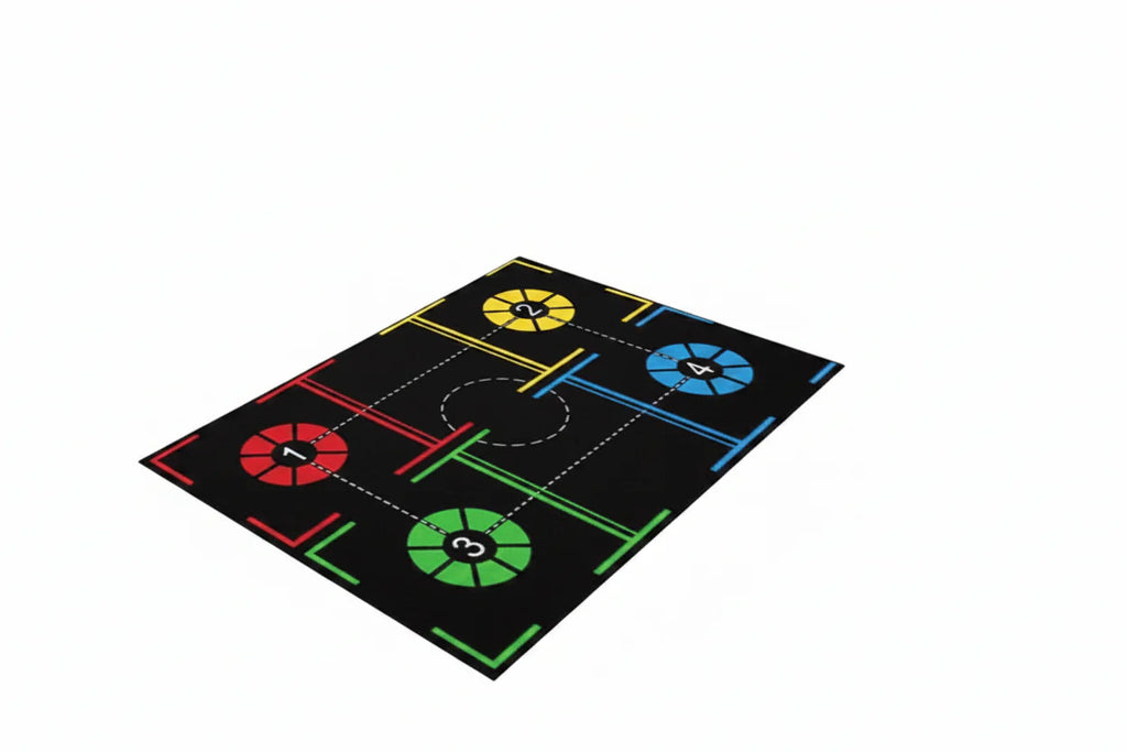 Kids Basketball Training Mat – Non-Slip Flannel Indoor Sports Practice Mat