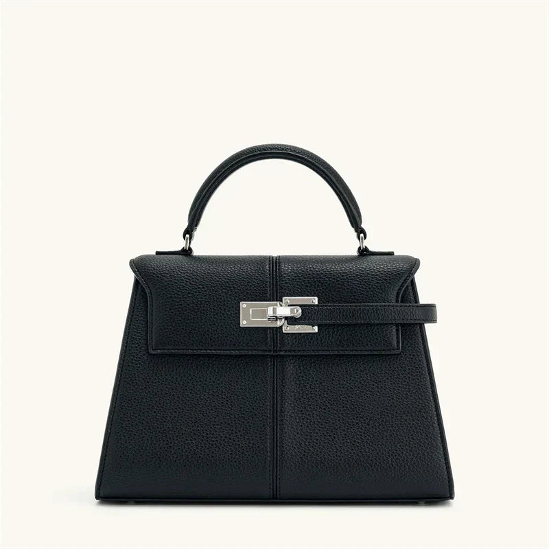 Womens Handbag Crossbody Bag (Black)