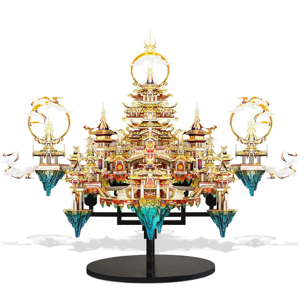 3D Metal Puzzle Lingxiao Palace