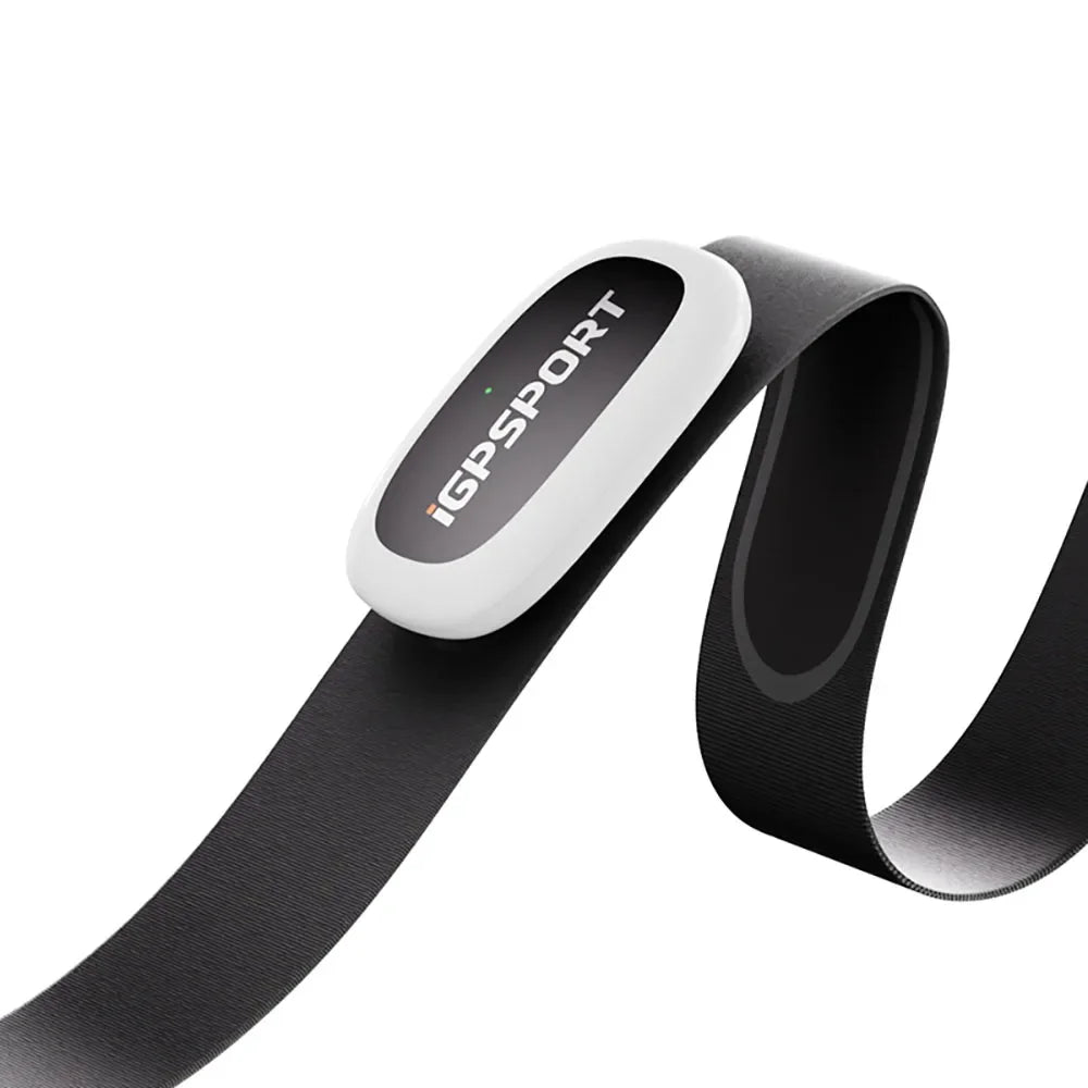 Heart Rate Sensor Chest Strap White
